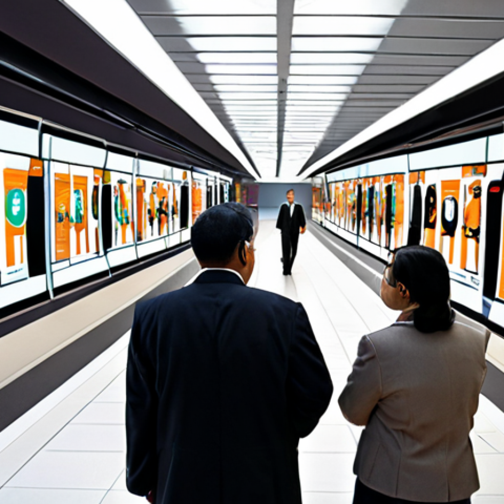 **Prompt 1: Future-Oriented Public Service Manager**
    A dynamic, confident Public Management Specialist, a modern professional, stands as a bridge between a vibrant, technologically advanced smart city and a diverse, integrated community. Digital interfaces and data visualizations subtly connect various stakeholders: government representatives, elderly citizens, young families, and local businesses. The scene emphasizes innovation, seamless integration of technology into daily life, and a collaborative approach to public service, all under bright, optimistic lighting. The focus is on a professional leading the evolution of public services.