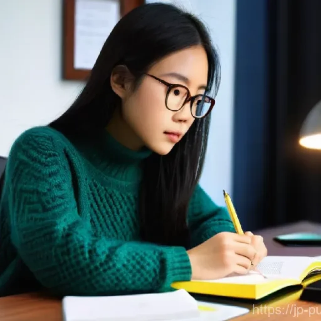 공공관리사 필기시험에서 자주 나오는 질문 - **Prompt 1: Diligent Public Administrator Student**
A young East Asian female student, in her ea...