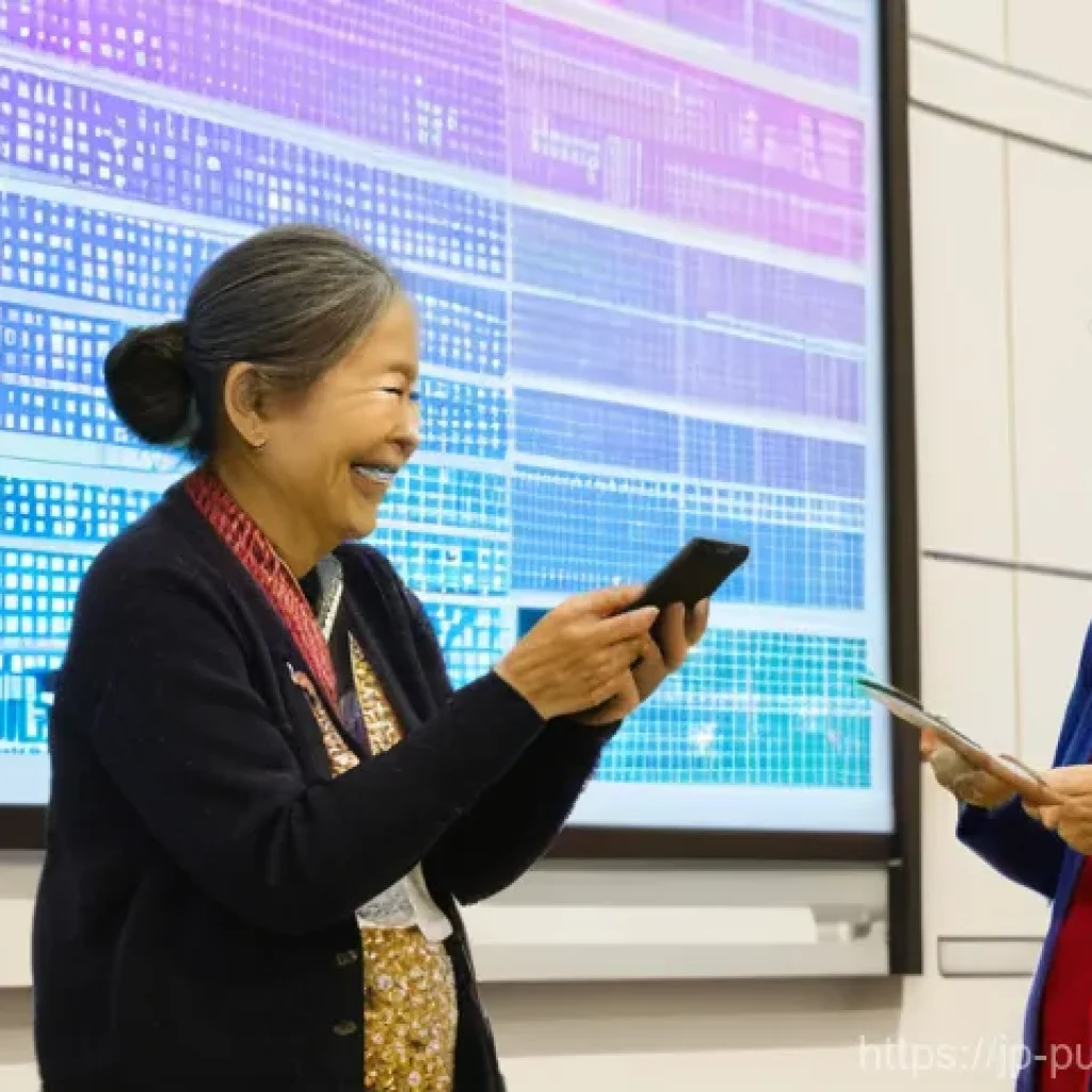 공공관리사 실무에서 자주 쓰이는 용어 - **Prompt: Empowered Community Participation in a Digital Age**
A bright, modern community hall i...