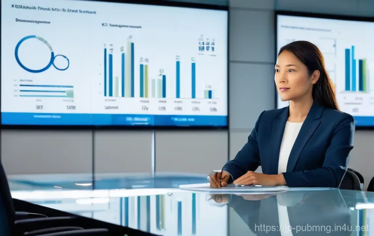 공공관리사 직무에서 리더로 성장하는 방법 - **Prompt 1: Data-Driven Public Service Leader**
    A highly detailed, realistic photograph of a div...