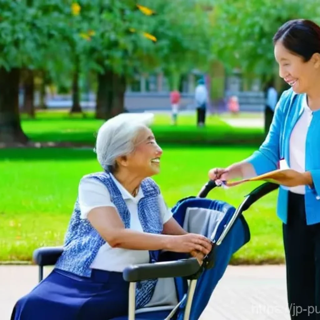 공공관리사 자격증을 통한 경력 전환 사례 - **Prompt 1: Public Administrator Providing Community Support**
A bright, clean, and modern publi...