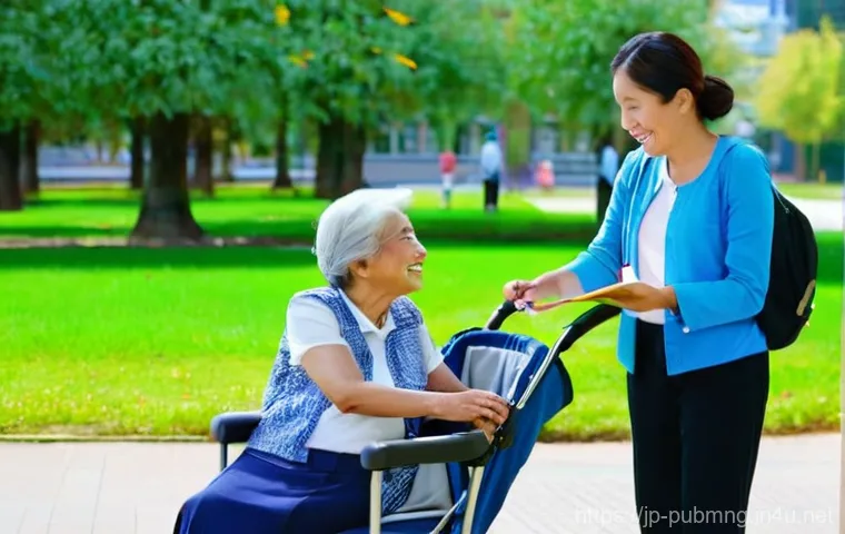 공공관리사 자격증을 통한 경력 전환 사례 - **Prompt 1: Public Administrator Providing Community Support**
    A bright, clean, and modern publi...