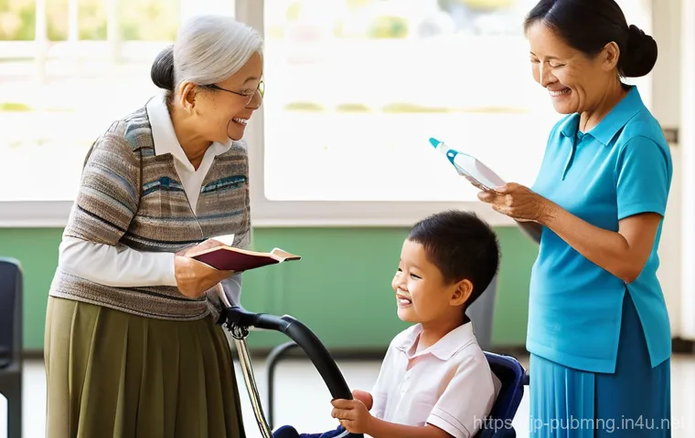 공공관리사 자격증을 통한 경력 전환 사례 - **Prompt 1: Public Administrator Providing Community Support**
    A bright, clean, and modern publi...