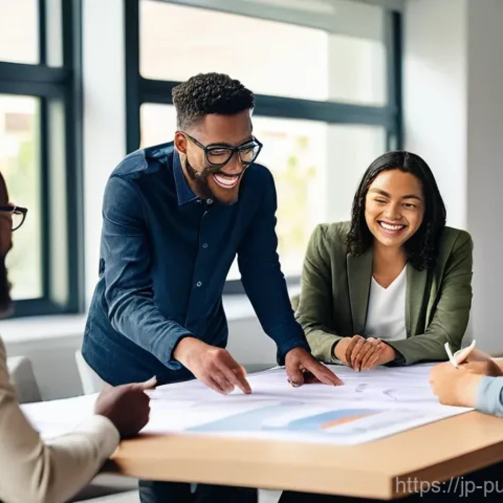 공공관리사 실기시험에서 자주 나오는 문제 분석 - **Prompt:** A diverse group of men and women of various ages, including young adults, working profes...