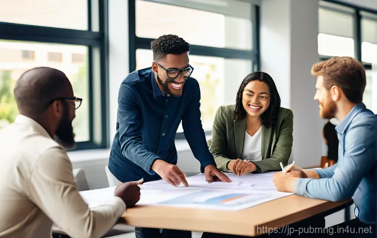 공공관리사 실기시험에서 자주 나오는 문제 분석 - **Prompt:** A diverse group of men and women of various ages, including young adults, working profes...